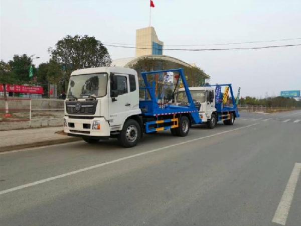 東風(fēng)天錦國(guó)六8~12方擺臂式垃圾車